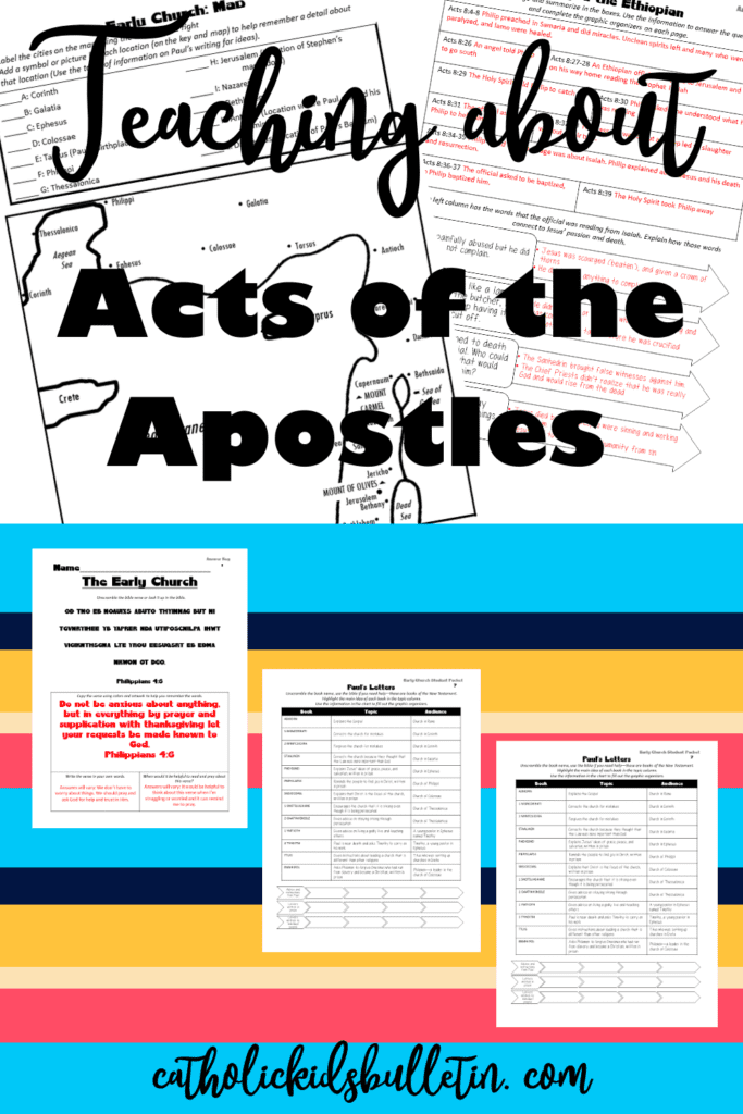 Early Church and Acts of the Apostles Lesson Plan (5)