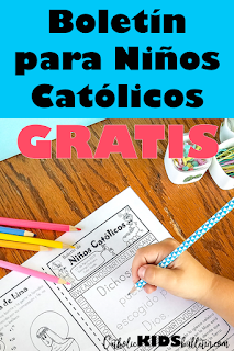 FREE Catholic Kids Bulletin for Mass in Spanish