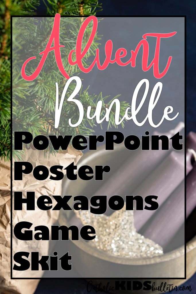 Advent Lesson Bundle with Games and Poster