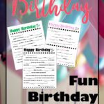 Easy Birthday Cards: Madlibs & Zentangle & Prayers