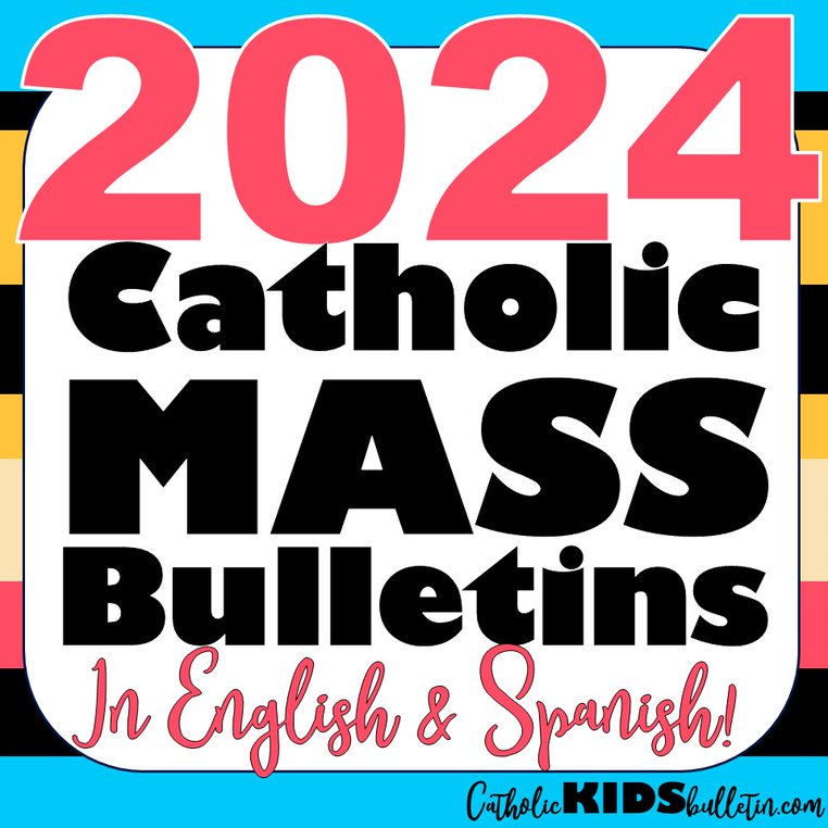 Kids Bulletins For The Catholic Church - Catholic Kids Bulletin