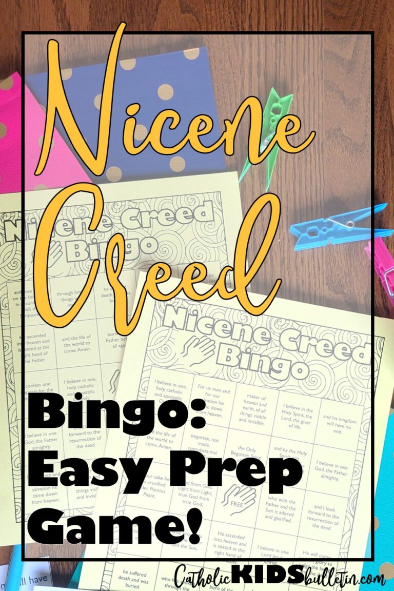 Nicene Creed Lessons: Easy Activities &amp; Free September Bulletins ...