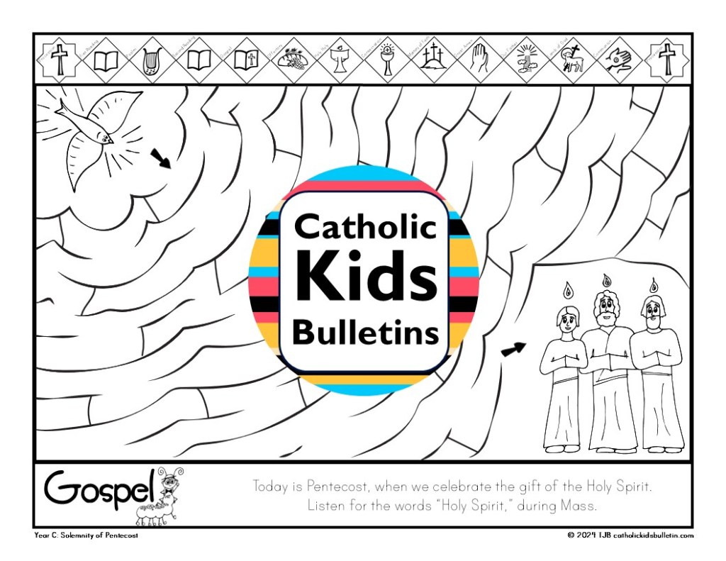 June Catholic Kids Bulletin

Junio Boletín para Niños Católicos

June Bulletins include...

✝️ Solemnity of the Most Holy Trinity

✝️ Saint Juliana Falconieri

✝️ Saint Anthony

✝️ Solemnity of the Body and Blood of Christ

✝️ Eucharist

✝️ Saint Aloysius Gonzaga

✝️ Saint Charles Lwanga

✝️ Venerable Augustus Tolton