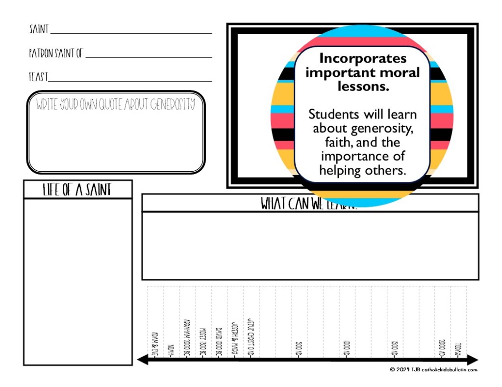 Skits about Catholic Saints that be used as an easy lesson or activity to teacher students about the Saints of the Catholic Church. These plays can be used in the classroom, at Faith Formation, Religious Ed, CCD, or any group activity. The skits are easy to read and come with a worksheet to help review and reinforce the learning about the saints. #catholic #catholicteacher #catholicmom