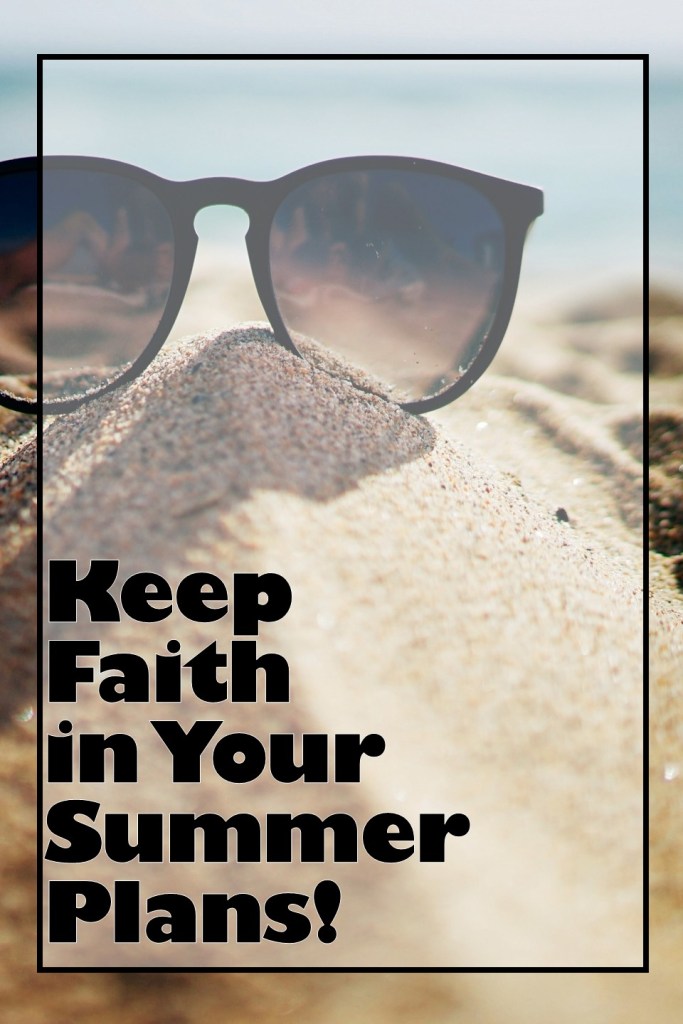 Summer is the perfect time to soak up the sun and grow in faith with some summer religion activities! With school out, there’s more space in the day to slow down, get creative, and help kids connect with God in meaningful (and fun!) ways. Whether you're at home, traveling, or hanging out at church, here are 9 simple ideas to bring faith into your summer routine.

1. Go to Mass

I love to visit new churches when we're out of town. It's a great lesson for your kids to see that the Mass is the SAME even when you're in a different building. 

You could even try Daily Mass or Adoration (with a treat!) Pick one morning a week to go to Daily Mass or Eucharistic Adoration. Add a fun tradition—go out for donuts or bring a picnic to enjoy afterward. It turns worship into something special to look forward to!