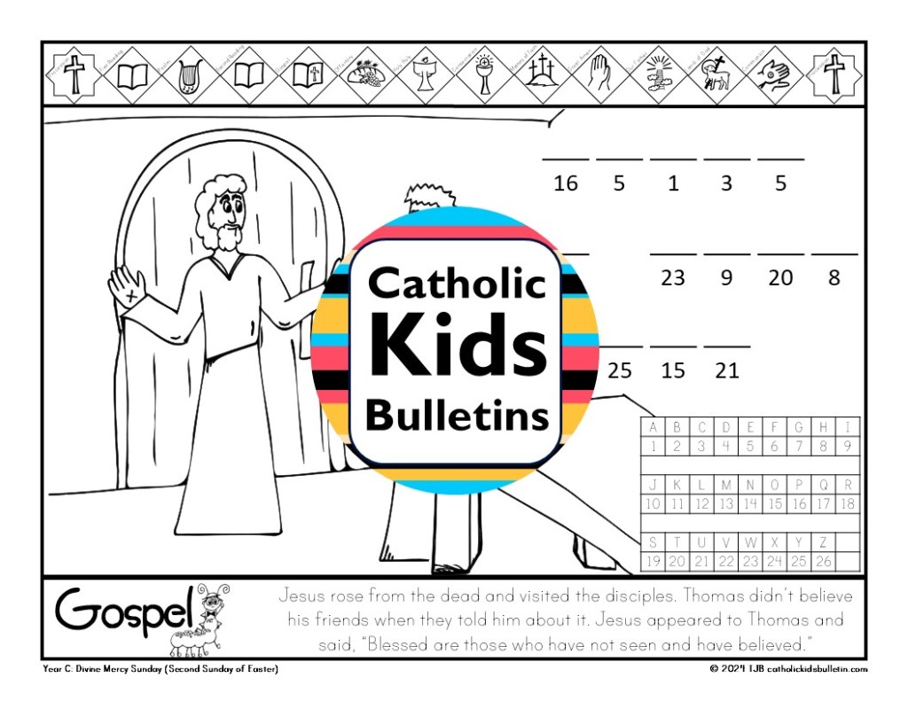 Celebrate the joy of Easter all month long with the April Catholic Kids Bulletins! These printable bulletins include Sunday Mass readings, saint stories, reflection questions, and fun activities to help children stay engaged during the Easter season. Kids will learn about the Resurrection, Divine Mercy Sunday, and inspiring April saints. Perfect for home, school, or parish settings. Easy to use and faith-filled, these bulletins keep kids focused on the meaning of Easter throughout April.








