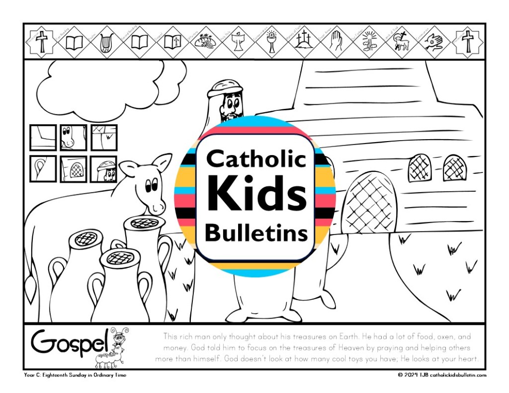 Help kids grow in faith this August with the Catholic Kids Bulletins! Each weekly bulletin includes Sunday Mass readings, prayers, saint stories, and hands-on activities to keep children engaged at church. This month, kids will discover inspiring role models like Saint Anne, Saint Clare, and Saint Moses the Black, and celebrate the Feast of the Assumption—a powerful reminder of Mary’s role in our faith. These print-and-go bulletins are perfect for classrooms, parish settings, or homeschool use, and make it easy to bring the beauty of the Catholic Mass to life for young learners. Catholic Mass Worship Aides for August—fun, faith-filled, and ready to use!