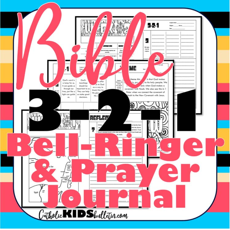 321 Bible Study: Bell-Ringer or Journal Lectio Divina: Pray, Write, & Learn
