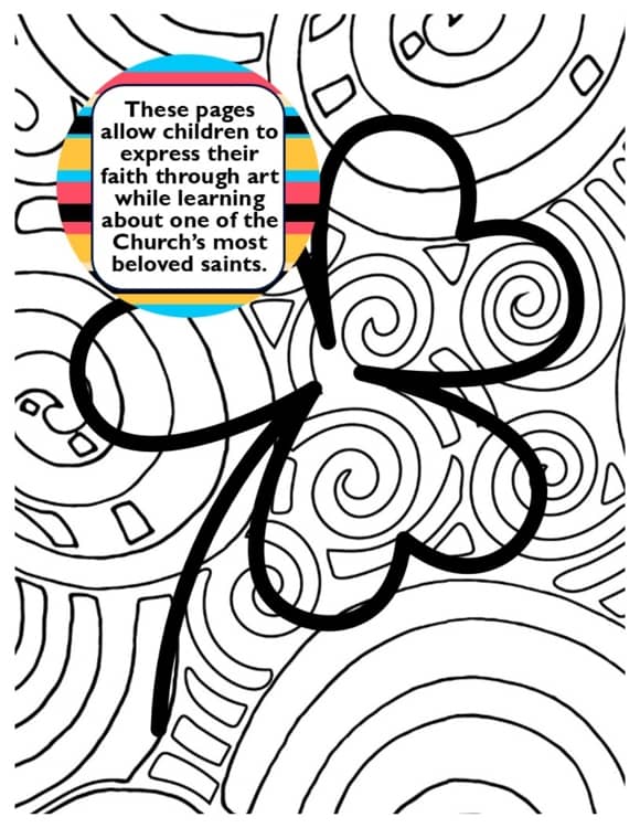 Bring the life and teachings of Saint Patrick into your classroom or home with this engaging Saint Patrick Reading Comprehension & Coloring Activities Bundle!

This resource is perfect for Catholic classrooms, homeschool settings, and parish groups, helping students learn about Saint Patrick, Saint Patrick’s Day, and the Holy Trinity through interactive reading and creative activities.

What’s Included:

Saint Patrick Reading Comprehension Activity

Three leveled passages (upper elementary, middle school, and high school) about Saint Patrick’s life, faith, and missionary work

10 multiple-choice questions to check understanding

10 discussion questions to encourage deeper thinking and reflection

Mini-poster activity for students to illustrate key takeaways from the passage

Saint Patrick Coloring Pages

Page 1: A beautifully designed image of Saint Patrick’s name and a shamrock symbolizing the Father, Son, and Holy Spirit, with a bishop’s hat and March 17th Feast Day details

Page 2: Saint Patrick’s famous quote, “Christ beside me...”, along with a bishop’s hat and a snake to highlight key symbols of his story

Page 3: A large shamrock with an abstract background, perfect for coloring and reflecting on the Holy Trinity

Saint Patrick Shamrock Maze & Coloring Page

A fun and interactive maze shaped like a shamrock, reinforcing Saint Patrick’s teaching on the Trinity

This coloring activity helps students connect with Saint Patrick’s role in spreading Christianity in Ireland