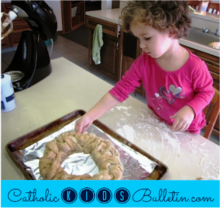 Lent Traditions, Goal Setting and Countdown, Crown of Thorns, Catholic Kids Bulletin