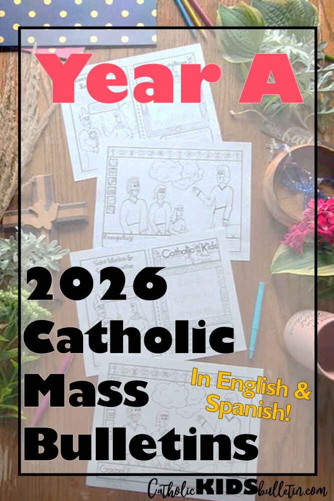 Year A Catholic Kids Bulletins – Full-Year Worksheets to Engage, Teach, and Inspire Kids at Mass