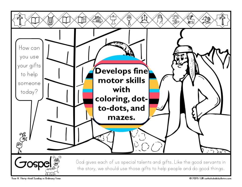 2026 Catholic Kids Bulletins – Full-Year Worksheets to Engage, Teach, and Inspire Kids at Mass