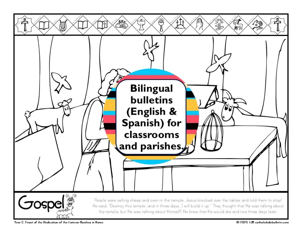 Make November Mass more meaningful with the November Catholic Kids Bulletins! Each week includes a Gospel reflection, fun puzzles, and a featured saint like St. Martin de Porres, St. Elizabeth of Hungary, and St. Cecilia. Kids can draw, solve mazes, and explore the Beatitudes while learning about the faith. Perfect for Catholic classrooms, families, and parishes. Download now — the full-year Catholic Kids Bulletins are on sale this week!