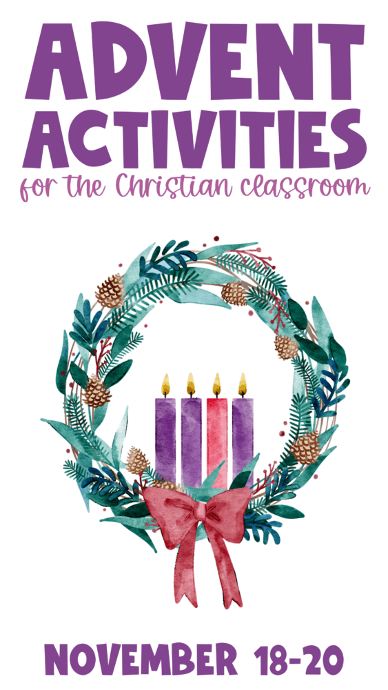 Advent is almost here! 💜 Make this season meaningful with faith-filled classroom activities that keep Christ at the center. Explore my Advent Trivia Cards, Advent Skit, and Advent Wreath & Candles Reading Comprehension Bundle—perfect for engaging students in the hope, peace, joy, and love of Advent. Don’t miss the Advent Sale with freebies, $1 & $2 deals, and 50% off bundles! Create joyful lessons and simplify your holiday prep today. ✨ #Advent #ChristianTeacher