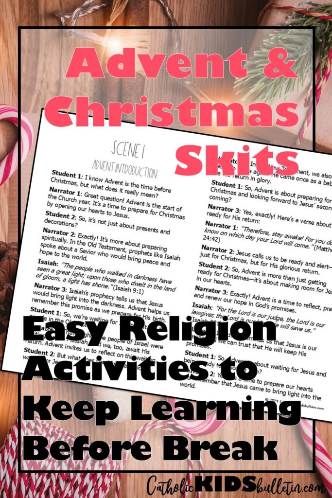 When Every Other Class Is Watching Movies: Religion Christmas Games That Keep Kids Learning