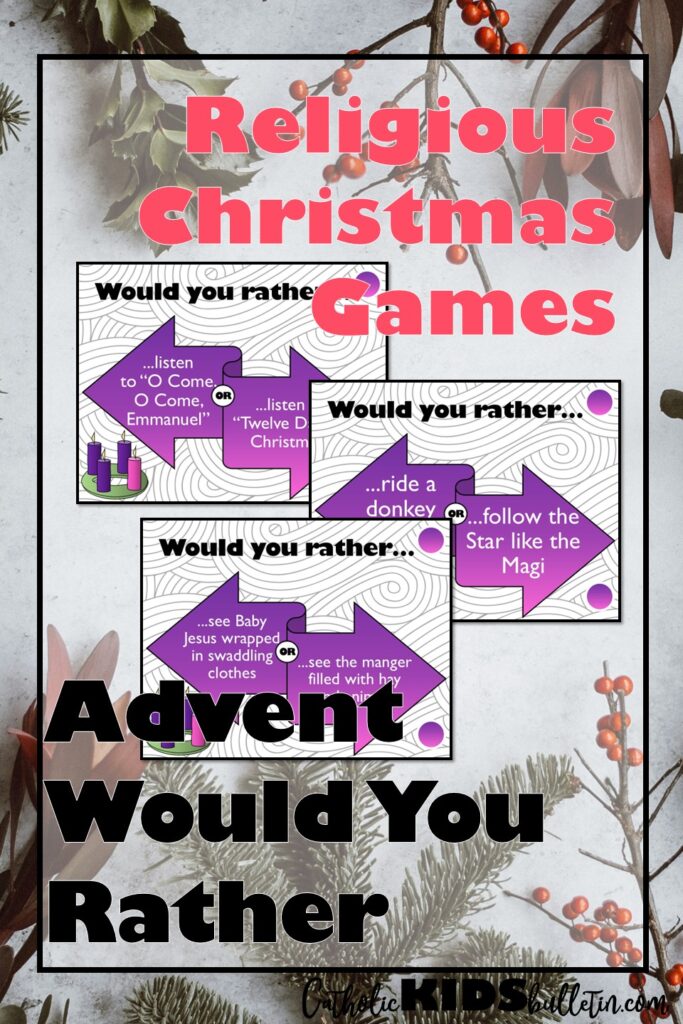 When Every Other Class Is Watching Movies: Religion Christmas Games That Keep Kids Learning