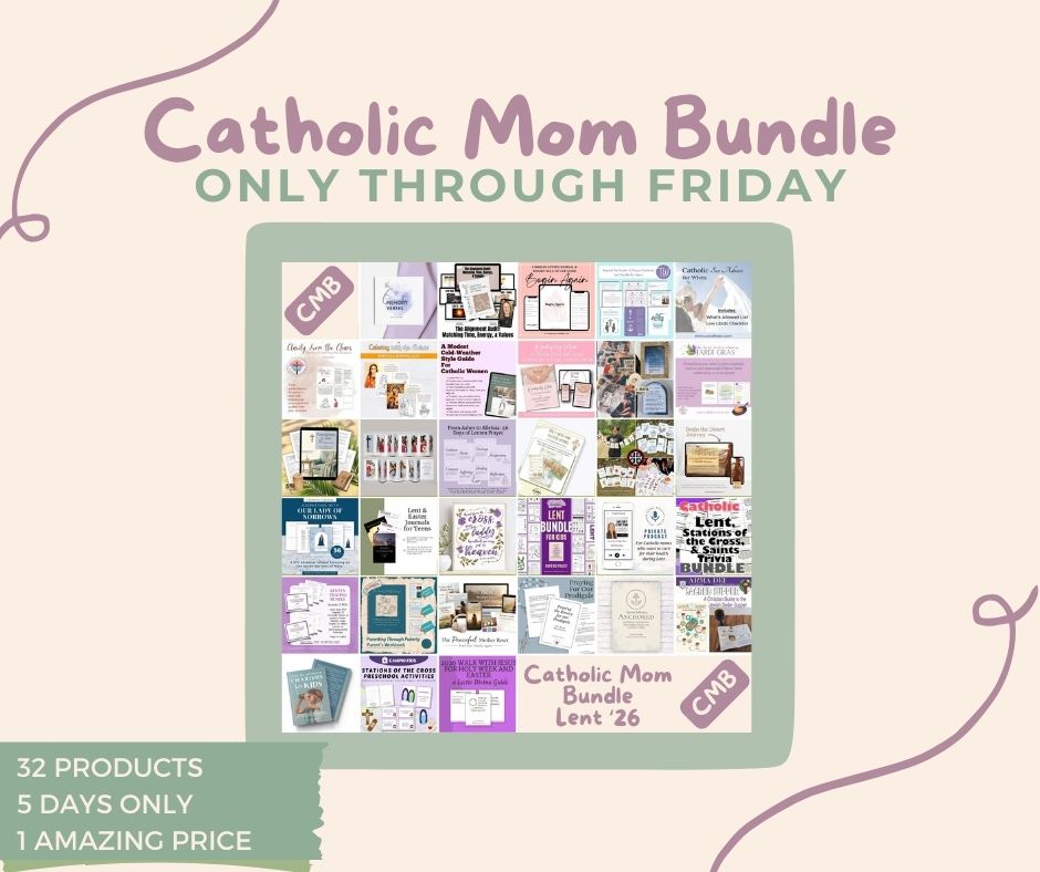 Ever had a Faith Formation class where the giggles would NOT stop? 🙃 When I combined middle school classes, the energy was chaotic and no one wanted to answer deep questions in front of new students. Then I pulled out a simple Lent trivia walk-around activity… and everything changed. Calm. Focus. Real learning. In this post, I share what worked, why low-risk activities matter for middle schoolers, and how you can use Lent Trivia, Stations of the Cross Trivia, and Saints in Lent Trivia in your classroom or at home. All included in the Catholic Mom Bundle for just $25! Perfect for Faith Formation, religious education, Catholic classrooms, and families during Lent. Grab the bundle and save your sanity. 😉