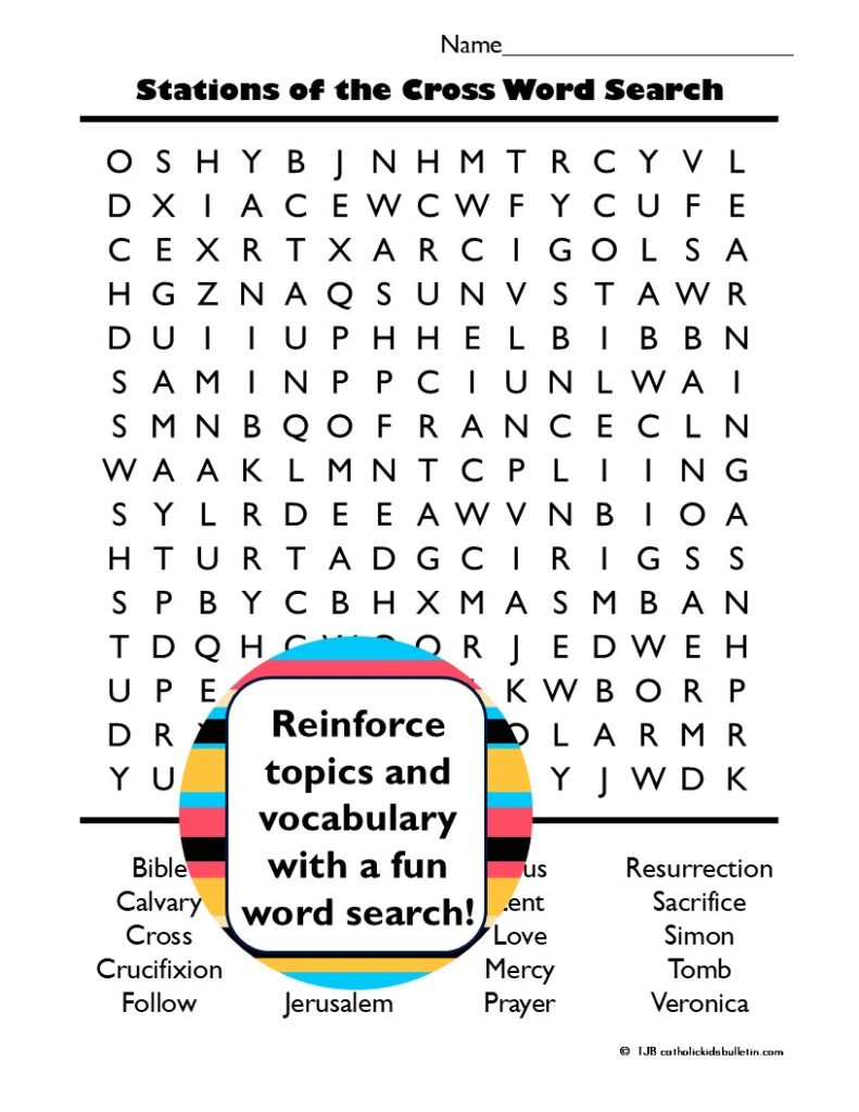 Make Lent meaningful and stress-free with this Stations of the Cross Lesson! Students get 3 leveled reading passages, 10 multiple-choice and discussion questions, a mini-poster, a writing page, and a word search—all in one activity. Perfect for a quick Lent Activity, full Lent Lesson Plan, or a super easy sub plan. Students stay engaged and learn independently, whether the sub has religious experience or not.