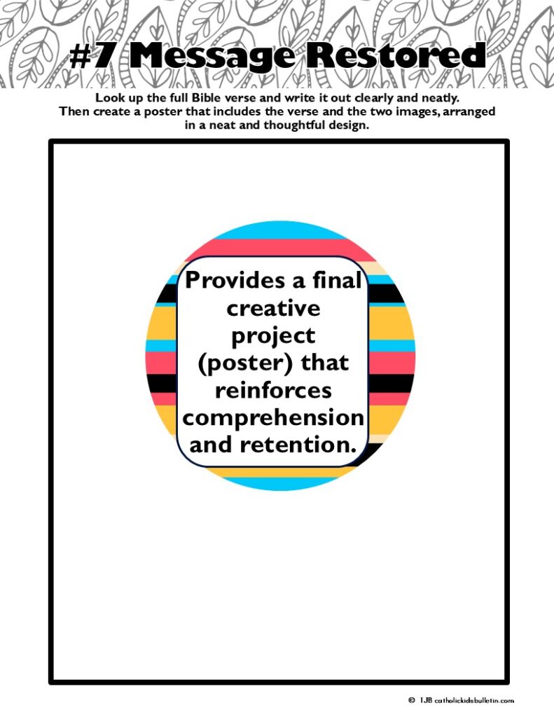 Bring Holy Week to life with this engaging Holy Week activity! This escape room helps students explore Palm Sunday, the Last Supper, Holy Thursday, and Good Friday while building reading comprehension, vocabulary, and Scripture understanding. Includes puzzles, Braille and pixel decoders, and a creative poster activity. Perfect for classrooms, faith formation, or Lent activities.