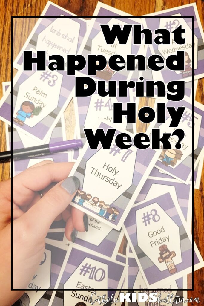 Last-Minute Holy Week Activities for Kids