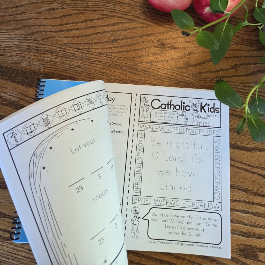 Catholic Kids Bulletin Year B Book | Full Year of Mass Activities